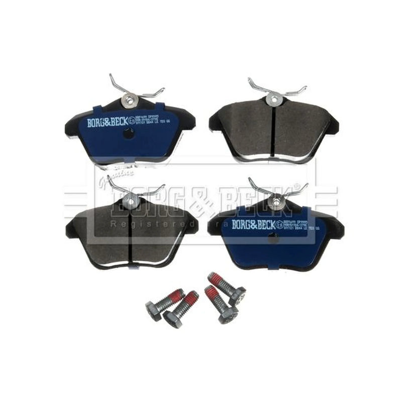 Borg & Beck 4 x Rear Brake Pad Set BBP1699