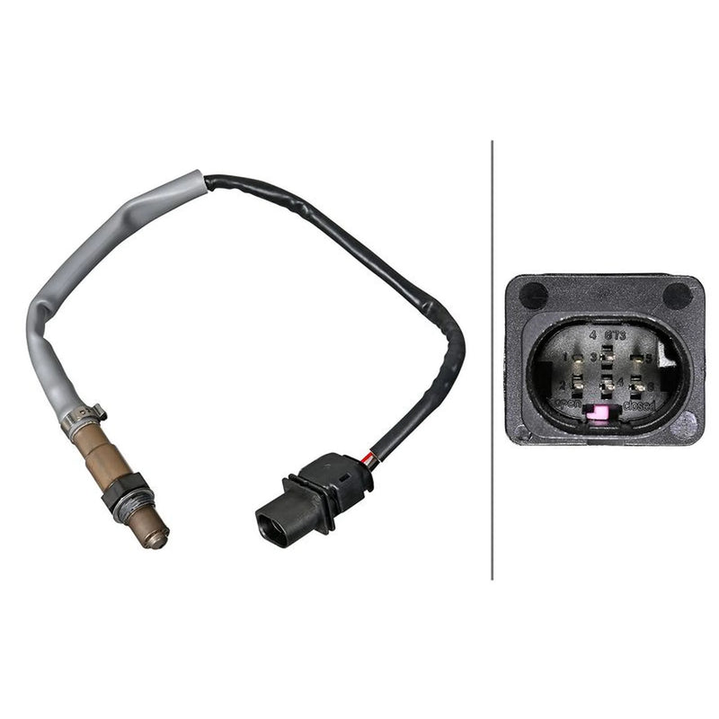 Hella O2 Lambda Oxygen Sensor before catalytic converter 6PA 358 221-531