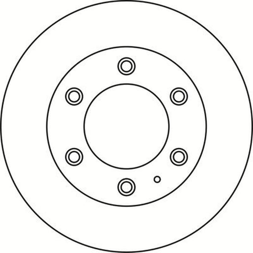Abtex 2 x Vented Front Brake Discs BD1667V