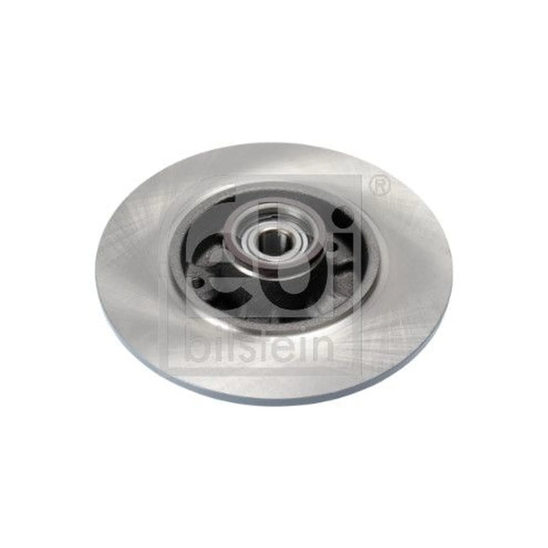 Febi 2 x Solid Rear Brake Discs 175477