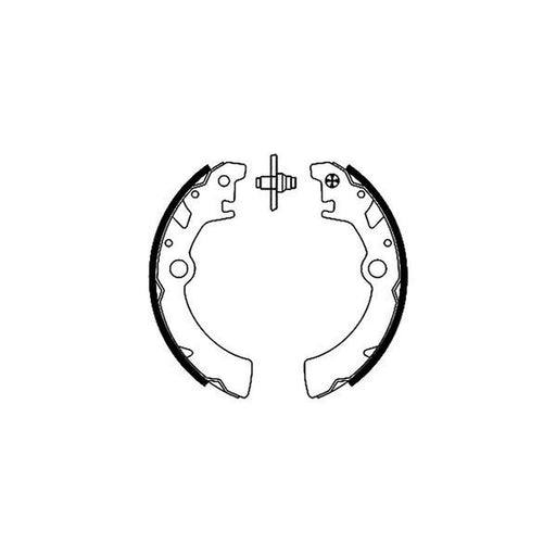 Textar Brake Shoe Set Axle Kit 91051400
