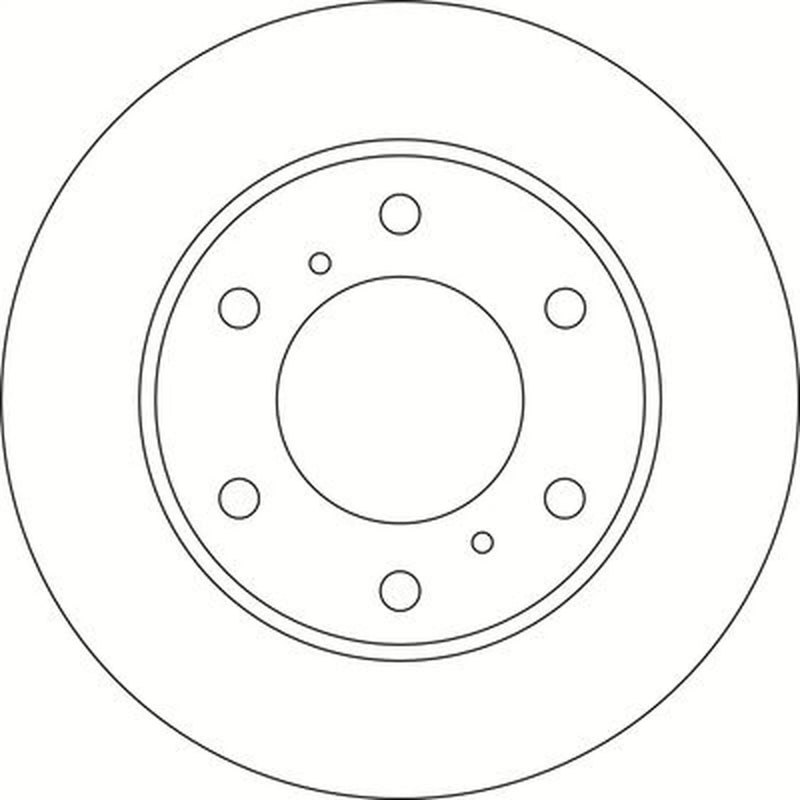 Abtex 2 x Vented Front Brake Discs BD1603V