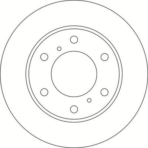 Abtex 2 x Vented Front Brake Discs BD1603V