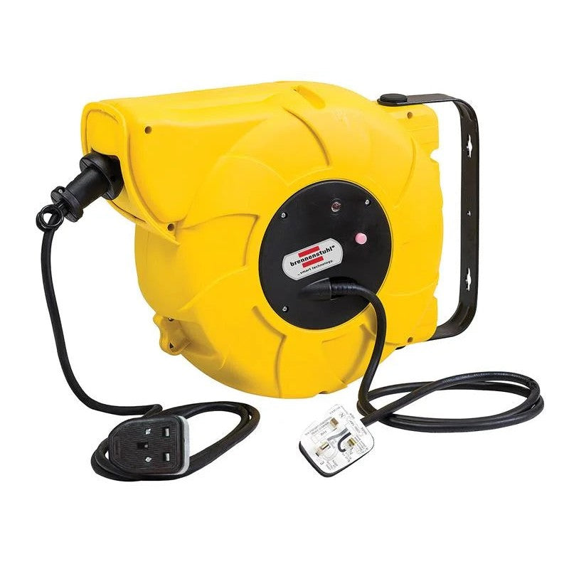 Brennenstuhl Auto Cable Reel 240V 13A 1-Socket 16+2m Rubber-neoprene Cable