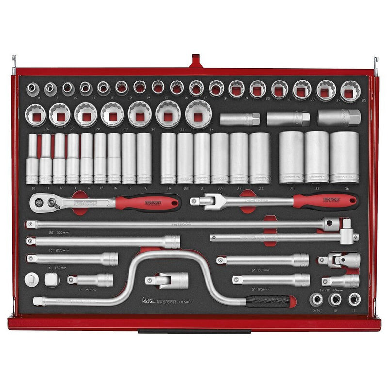 Teng Tools Mobile Tool Kit TKS26R528F 528 Pieces Red