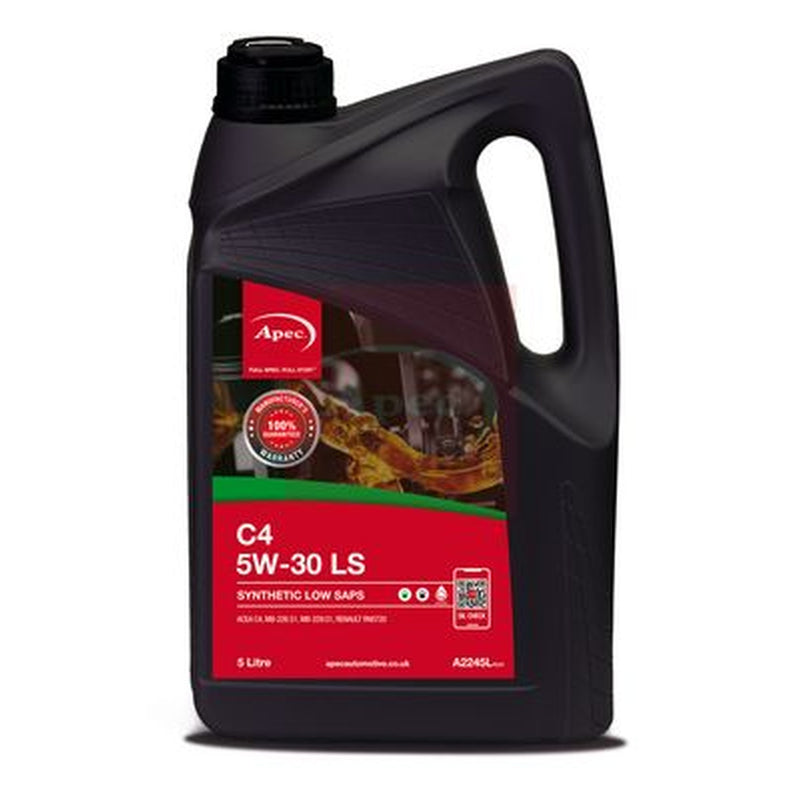 Apec Engine Oil 5L C4 5W-30 A2245L