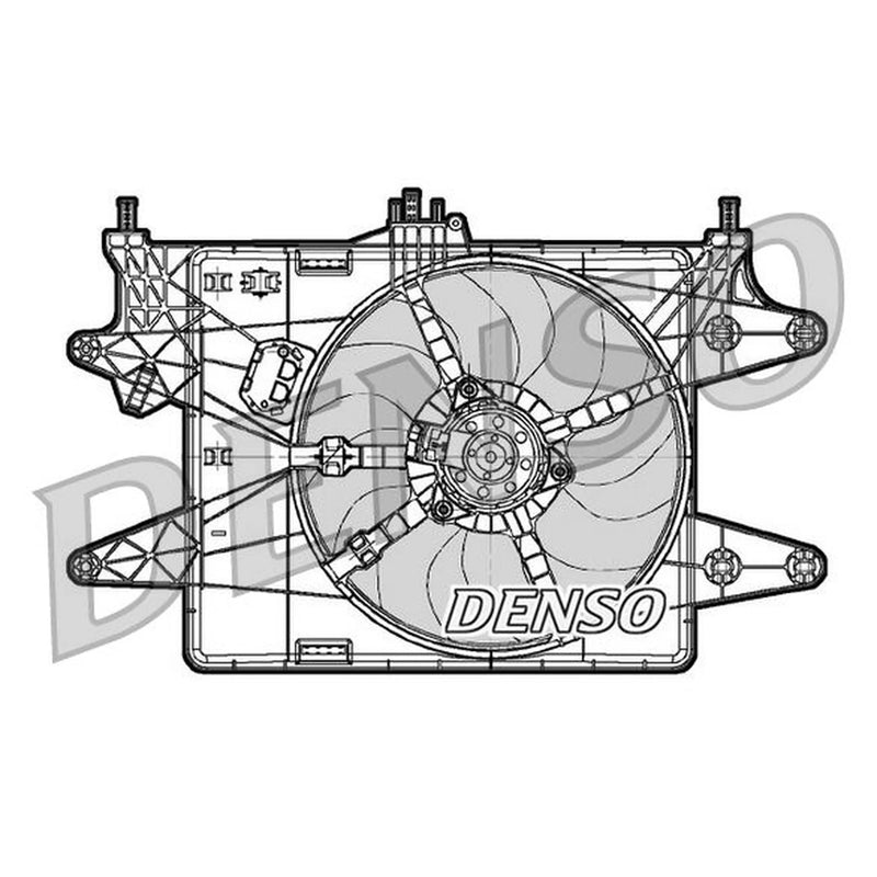 Denso Engine Cooling Fan DER09082
