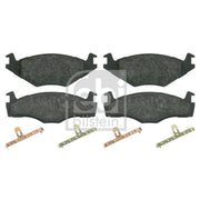 Febi Front Brake Pad Set 16012