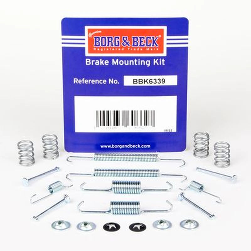 Borg & Beck Parking Brake Shoe Accessory Kit Rear BBK6339