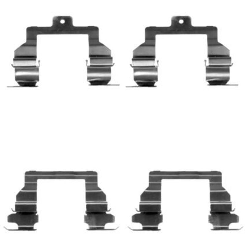 Textar Brake Pad Accessory Fitting Kit Front 82509800
