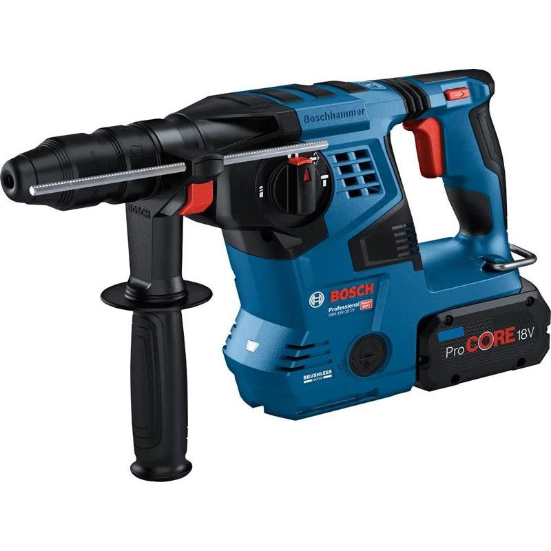 Bosch GBH 18V-28 CF Pro BITURBO SDS-Plus Rotary Hammer 18V 2 x 5.5Ah ProCORE18V