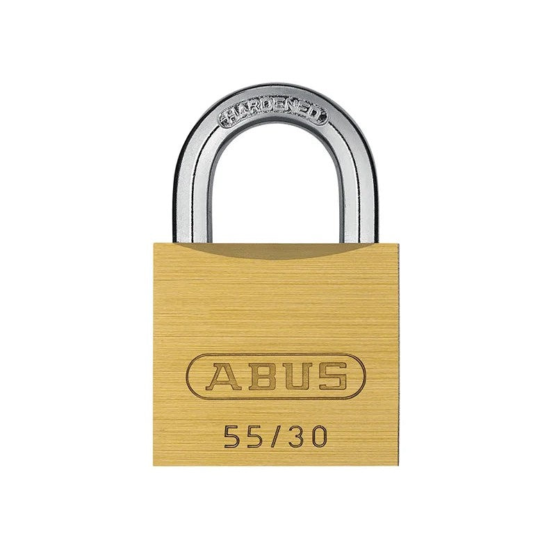 ABUS Mechanical 55/ Brass Padlock 25-60mm