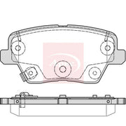 Apec Rear Brake Pad Set PAD2323