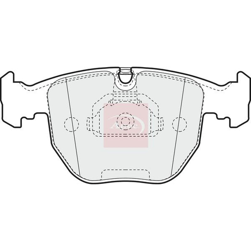 Apec Front Brake Pad Set PAD948