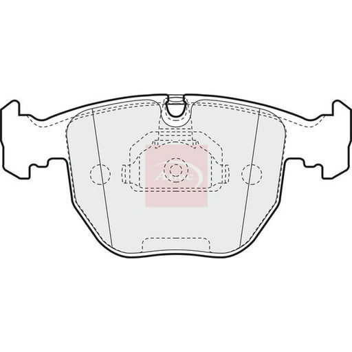 Apec Front Brake Pad Set PAD948