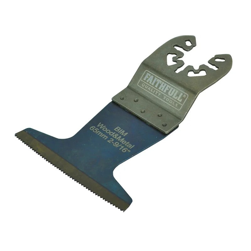 Faithfull Premium Arc Cut Wood & Metal Bi-Metal Blade 32-65mm