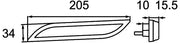 Hella 2PS 013 305-077 Side Marker Light