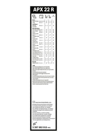 Bosch APX22R Wiper Blade