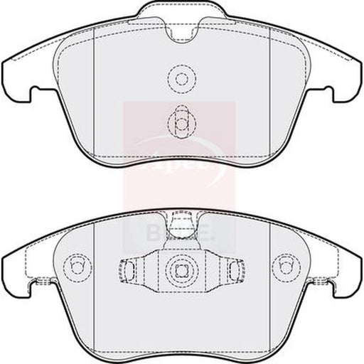Apec Front Brake Pad Set PD4306