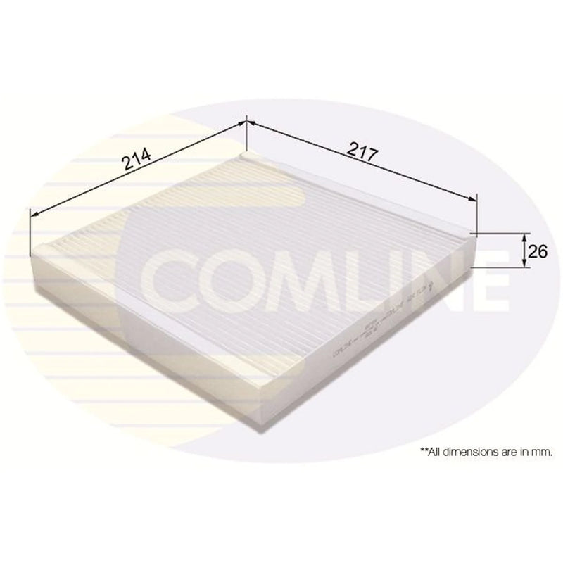 Comline Cabin Air Filter (Pollen Filter) EKF169