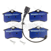 Borg & Beck 4 x Rear Brake Pad Set BBP1824
