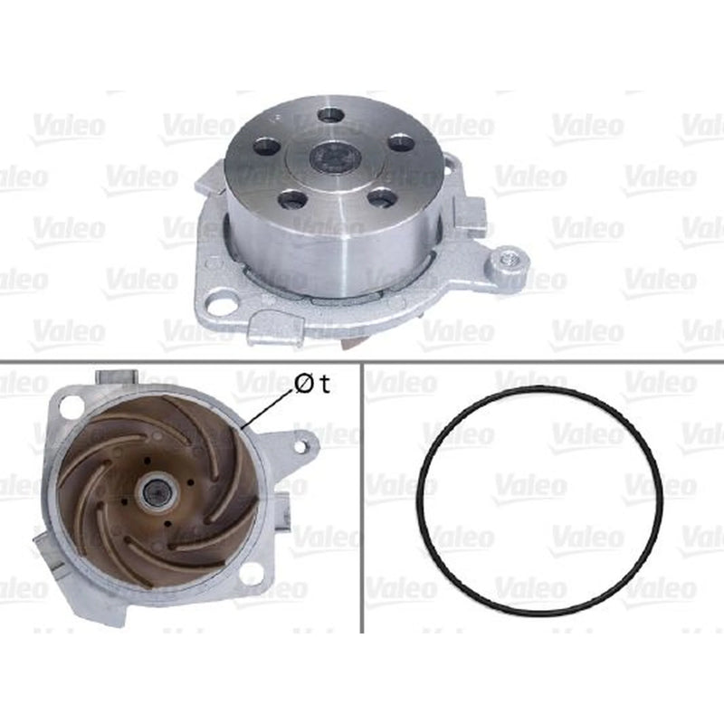 Valeo Engine Cooling Water Pump 506525
