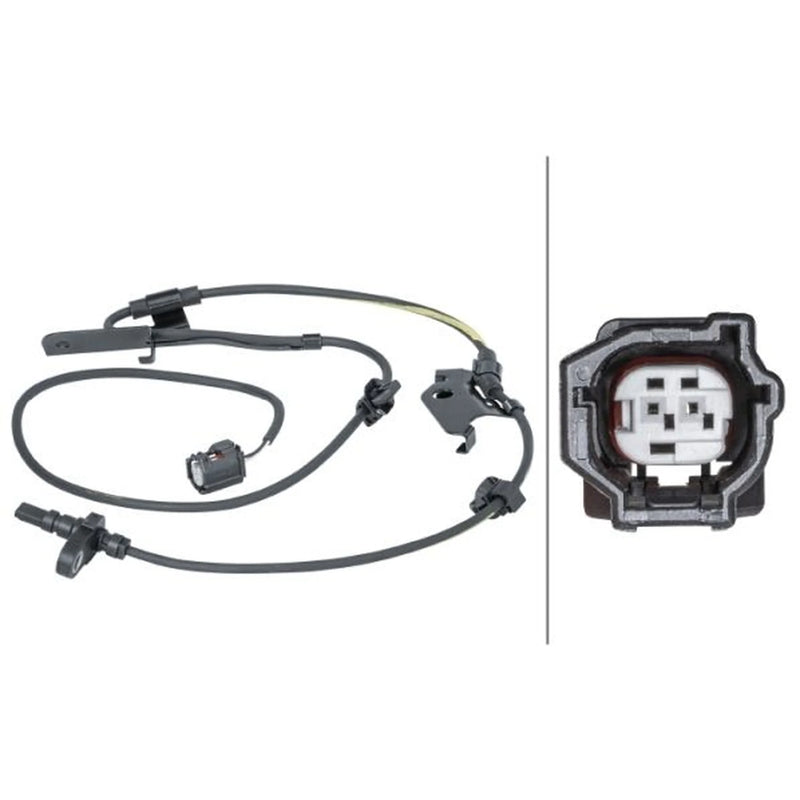 Hella ABS Wheel Speed Sensor Front 6PU 012 679-781