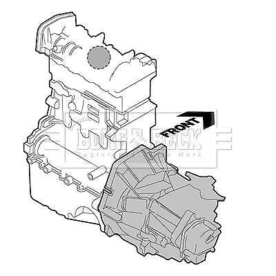 BORG & BECK Engine Mounting Support Motor Mount Front Upper Fits Honda Accord Borg & Beck - Town Parts