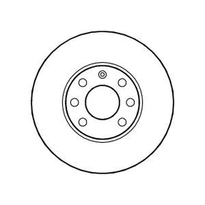 Abtex 2 x Vented Front Brake Discs BD814V