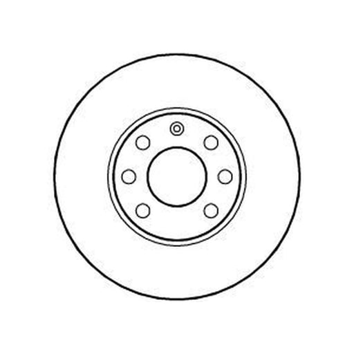 Abtex 2 x Vented Front Brake Discs BD814V