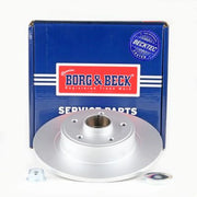 Borg & Beck 2 x Solid Rear Brake Discs BBD5977S