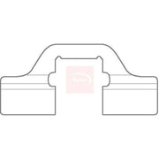 Apec Brake Pad Accessory Fitting Kit Rear KIT1134