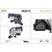Valeo Front/Rear Wiper Motor Rear 582615