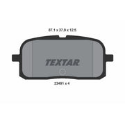 Textar Rear Brake Pad Set 2349101