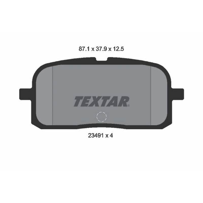Textar Rear Brake Pad Set 2349101