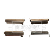 Borg & Beck Brake Pad Accessory Fitting Kit Front BBK1394