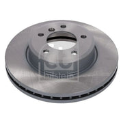 Febi 2 x Internally Vented Front Brake Discs 12323