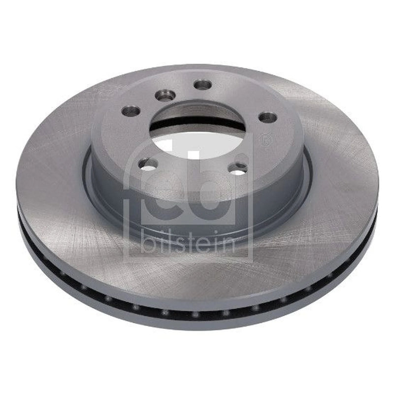 Febi 2 x Internally Vented Front Brake Discs 12323