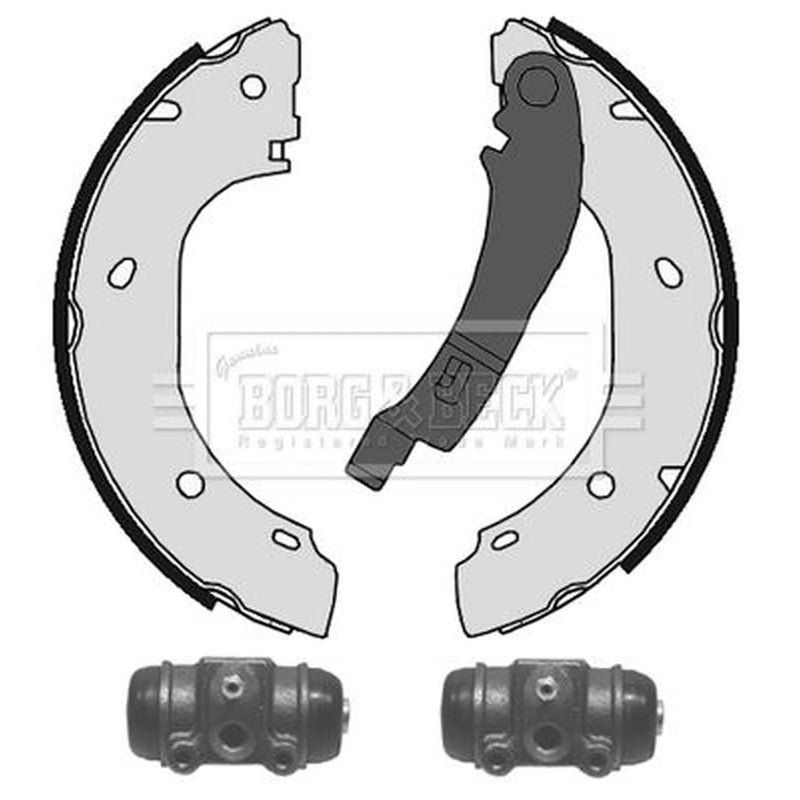 Borg & Beck Brake Shoe Set Axle Kit BBS1112K