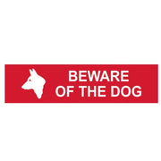 Scan Beware Of The Dog - PVC Sign 200 x 50mm - 5251
