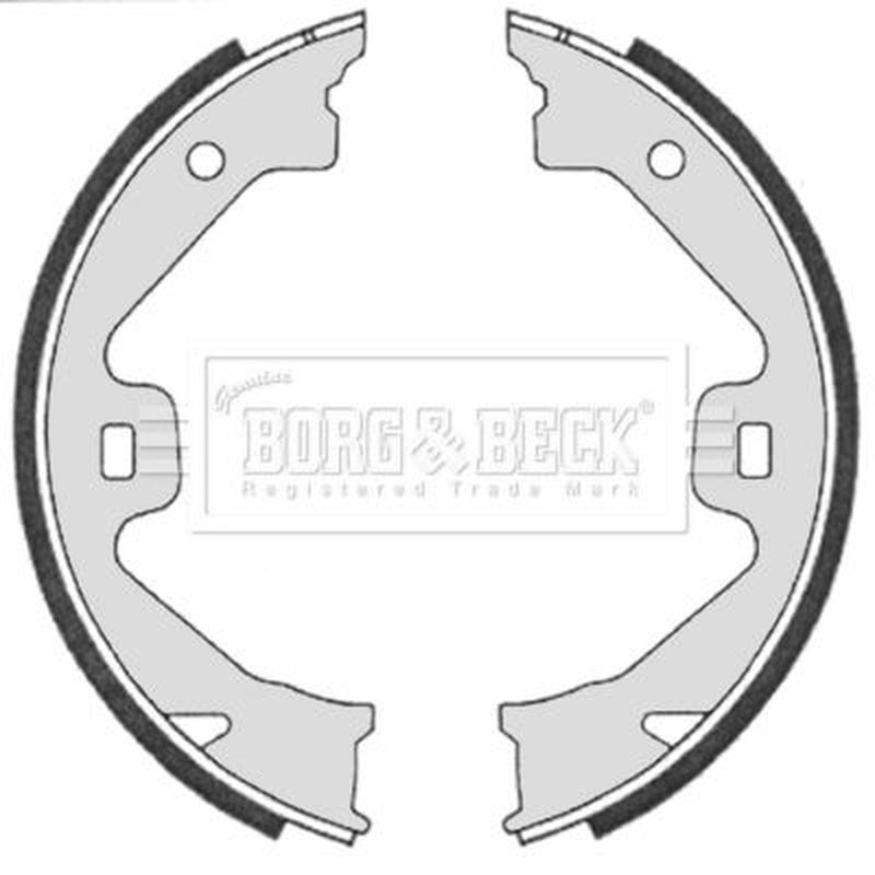 Borg & Beck Parking Brake Shoe Set BBS6331