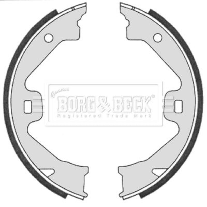 Borg & Beck Parking Brake Shoe Set BBS6331