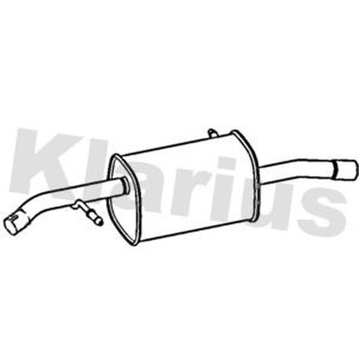 Klarius Box With Tail Pipe Rear CN732P