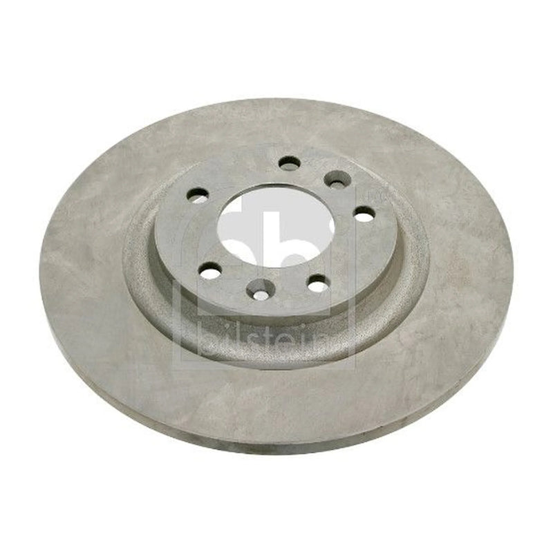 Febi 2 x Solid Rear Brake Discs 26037