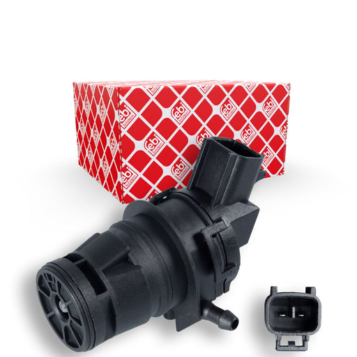 FEBI BILSTEIN 109284 Window Cleaning Washer Fluid Pump Fits Lexus Mazda 3 Toyota FEBI - Town Parts