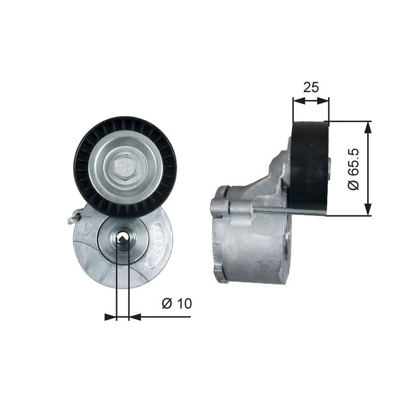 Gates Auxiliary Belt Tensioner T39281