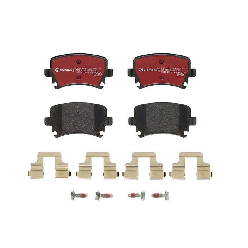 Brembo 4 x Rear Brake Pad Set P85073X