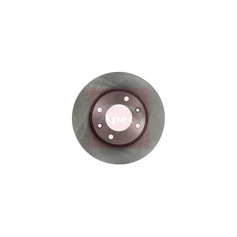 Apec 2 x Solid Rear Brake Discs DSK205