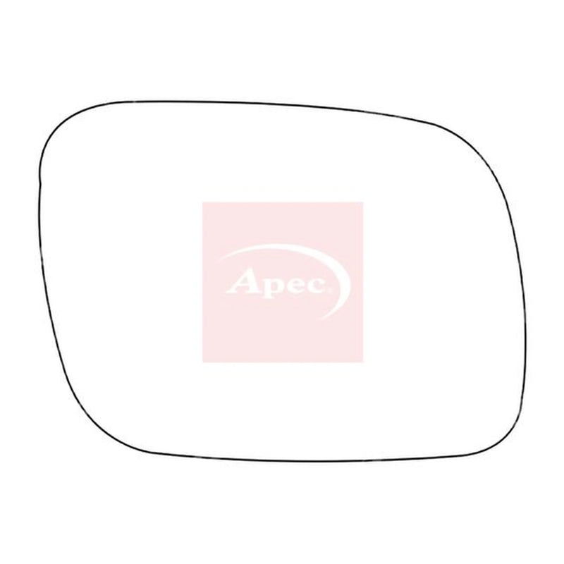 Apec Exterior Wing Mirror Glass Right AMS2836