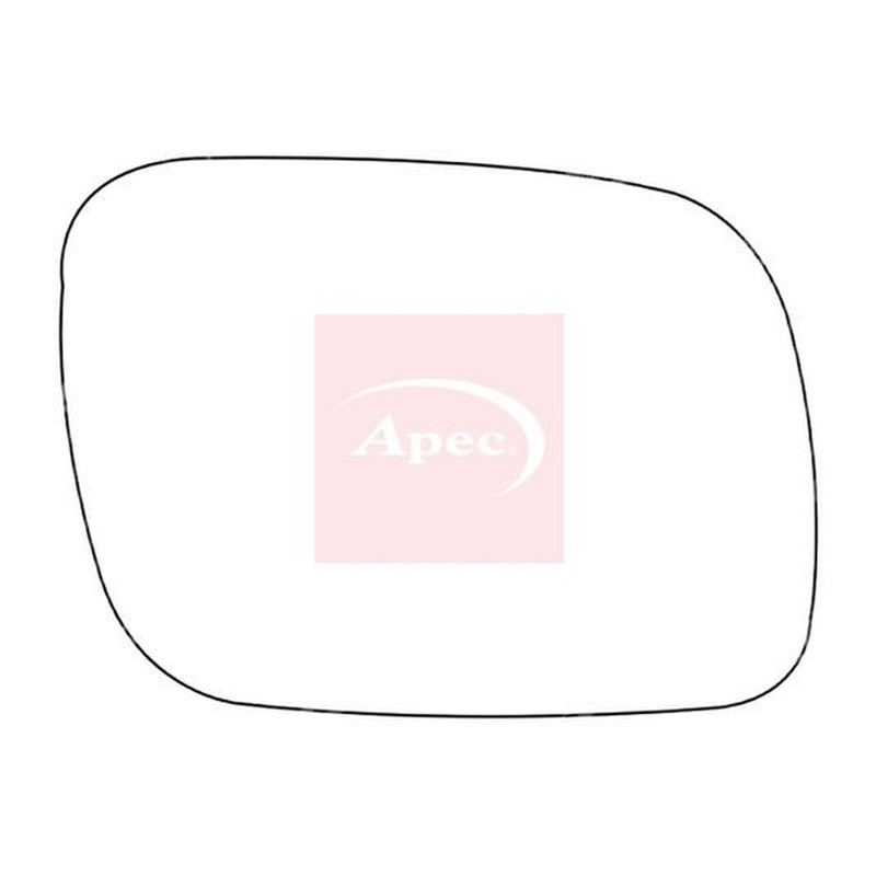 Apec Exterior Wing Mirror Glass Right AMS2836